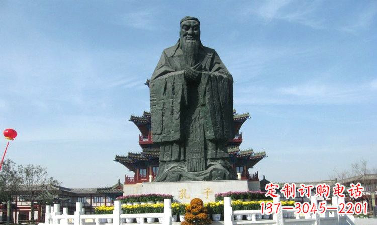 长沙中国传统文化象征——孔子雕塑