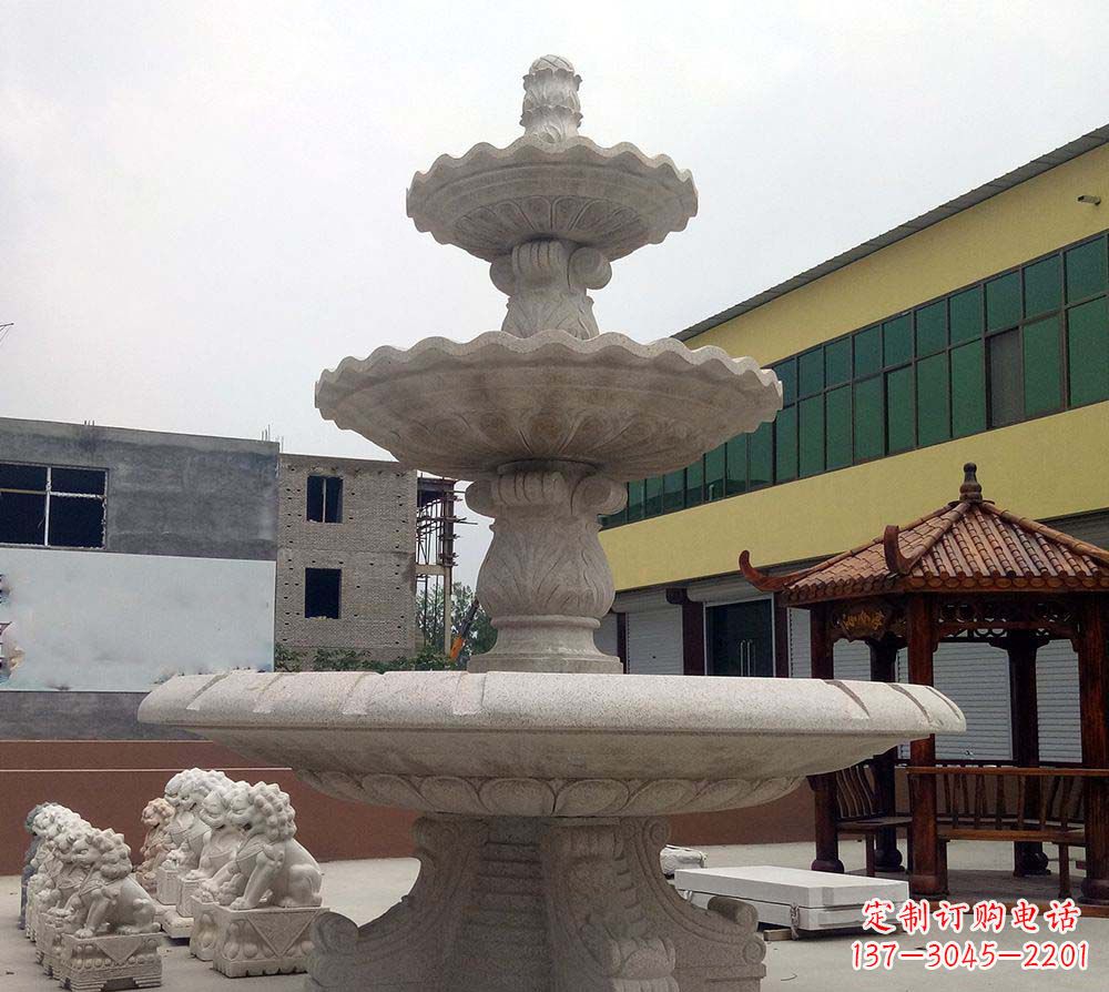 长沙瑰丽喷泉雕塑