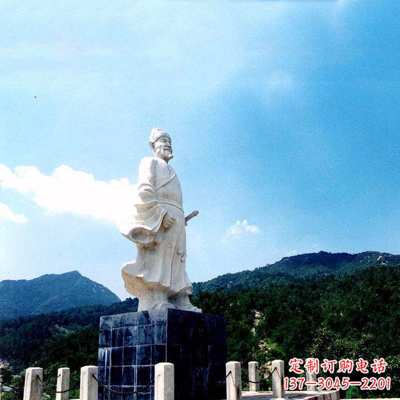 长沙大型景区历史名人朱元璋石雕塑像
