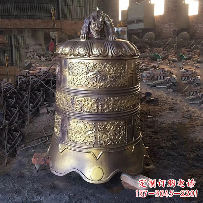 长沙大型警示铜钟