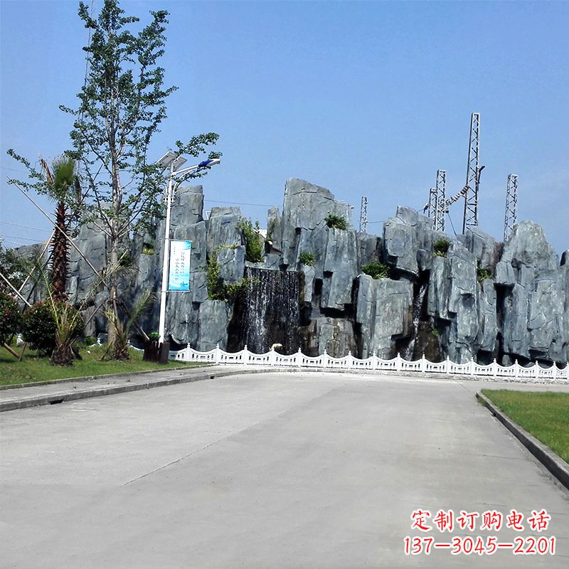 长沙大型塑石假山雕塑