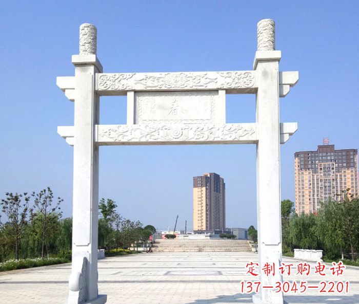 长沙石牌楼雕塑——精美的浓缩艺术