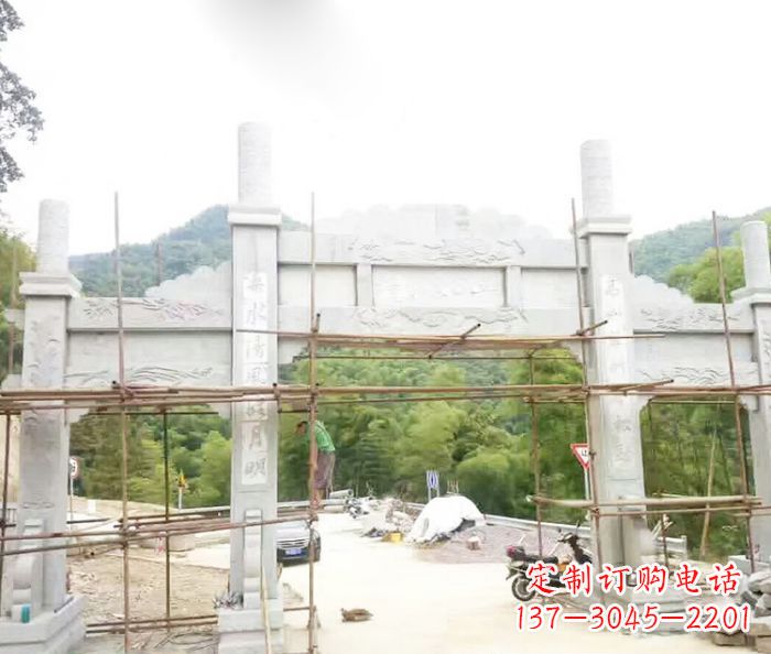 长沙专业牌坊雕塑定制