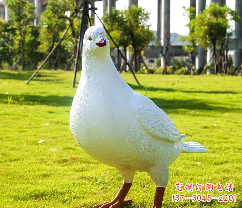 长沙雕塑和平鸽