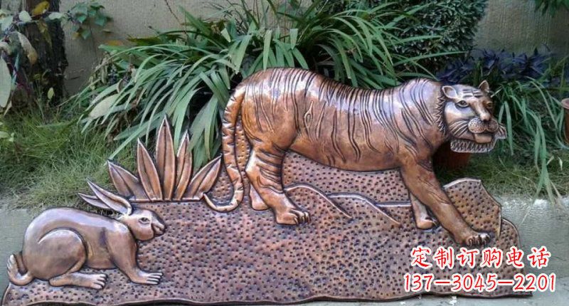 长沙锻铜动物雕塑