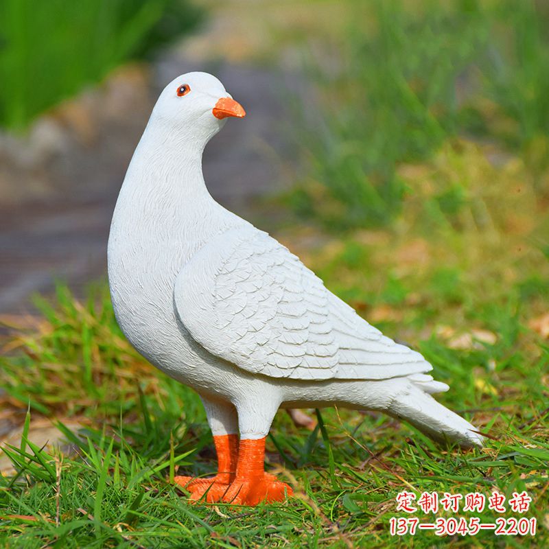 长沙和平鸽雕塑传递和平与希望的象征