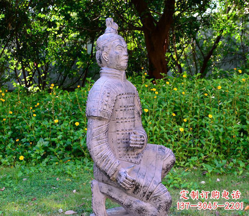 长沙传统文化经典--仿古兵马俑雕塑
