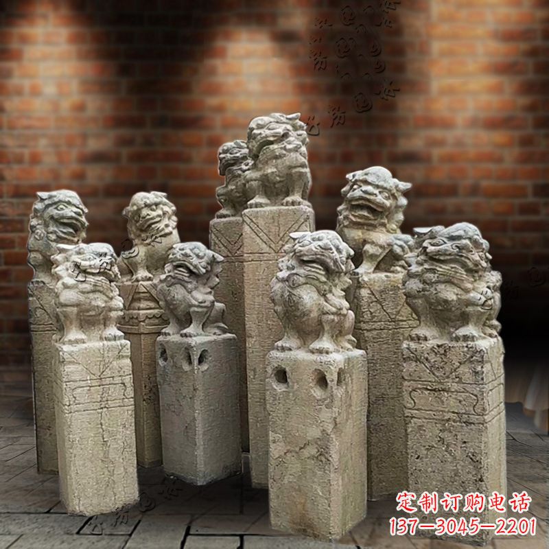 长沙仿古栓马雕塑