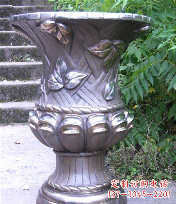长沙玻璃钢花盆雕塑