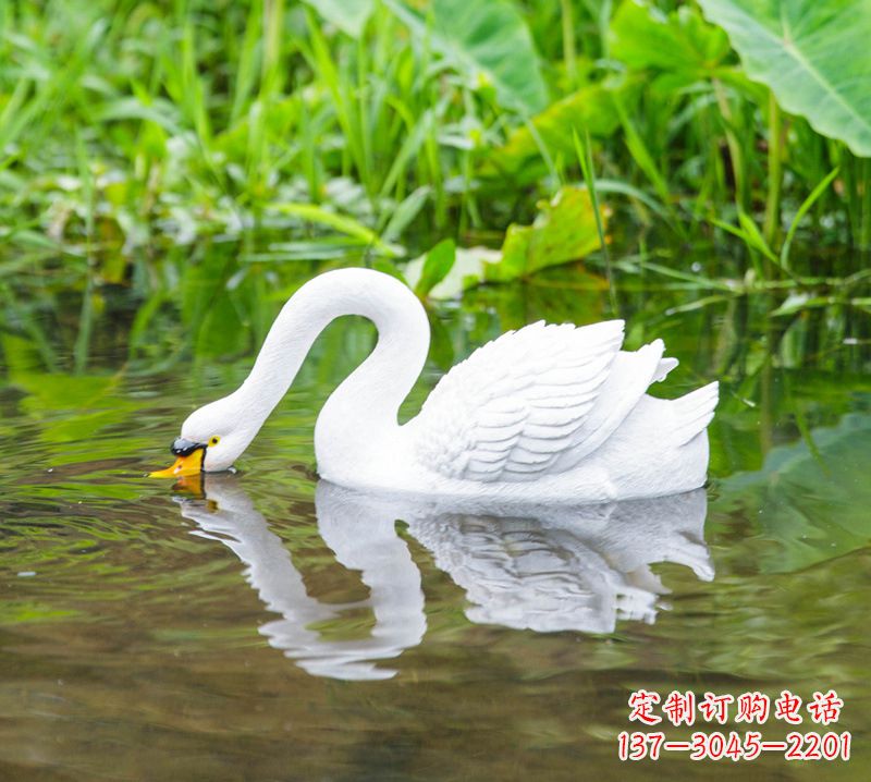 长沙欧式天鹅石膏雕塑