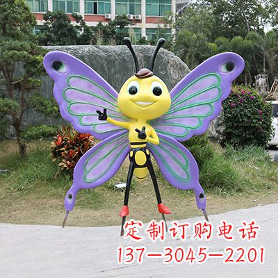 长沙仿真蝴蝶雕塑，精致多彩、灵动优雅