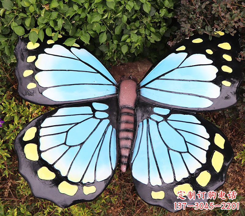 长沙仿真蝴蝶动物雕塑摆件