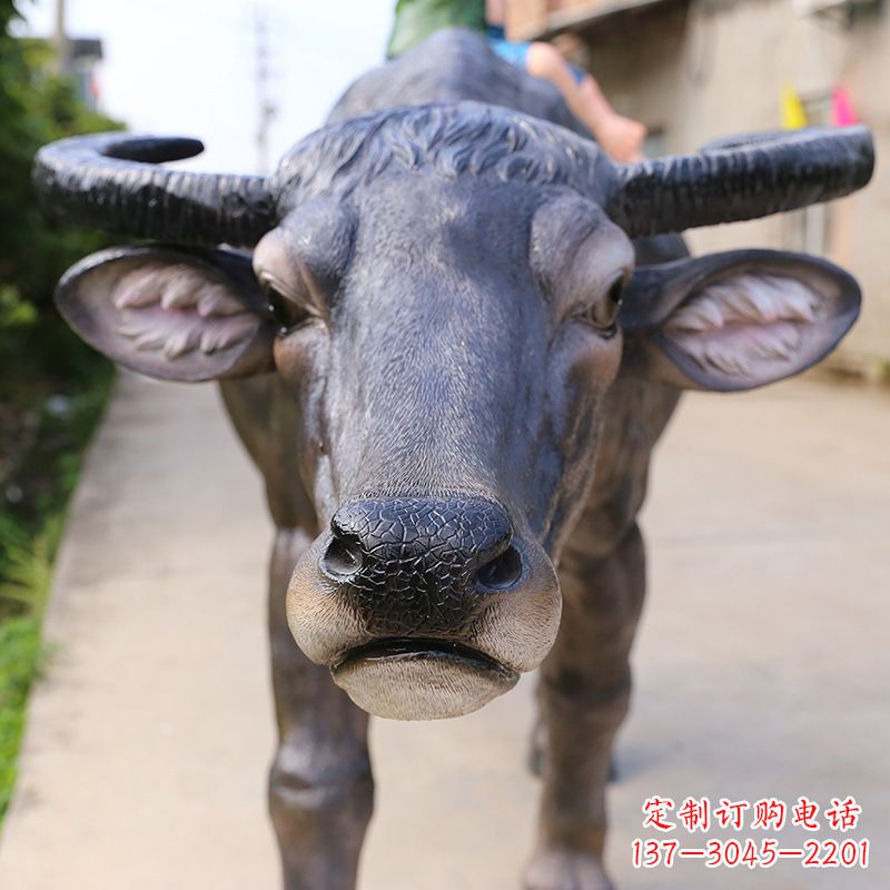 长沙仿真水牛雕塑 (4)