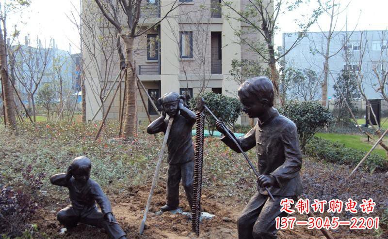 长沙中领雕塑 | 为儿童景观带来美好的铜雕塑