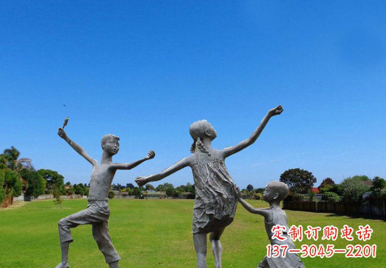 长沙精美儿童铜雕