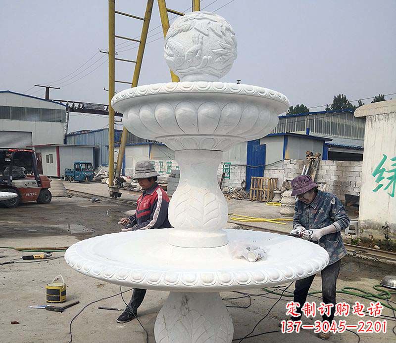 长沙风水球喷泉石雕塑