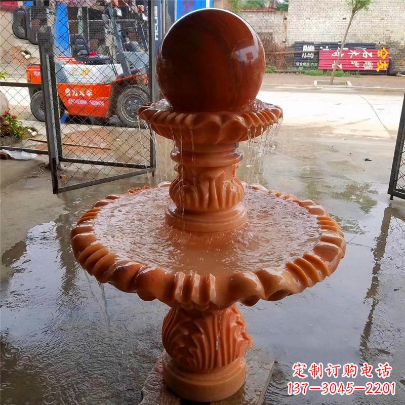 长沙风水球石头雕塑