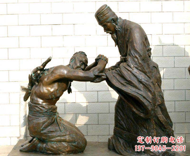 长沙中领雕塑——传承古代文化的名人铜雕