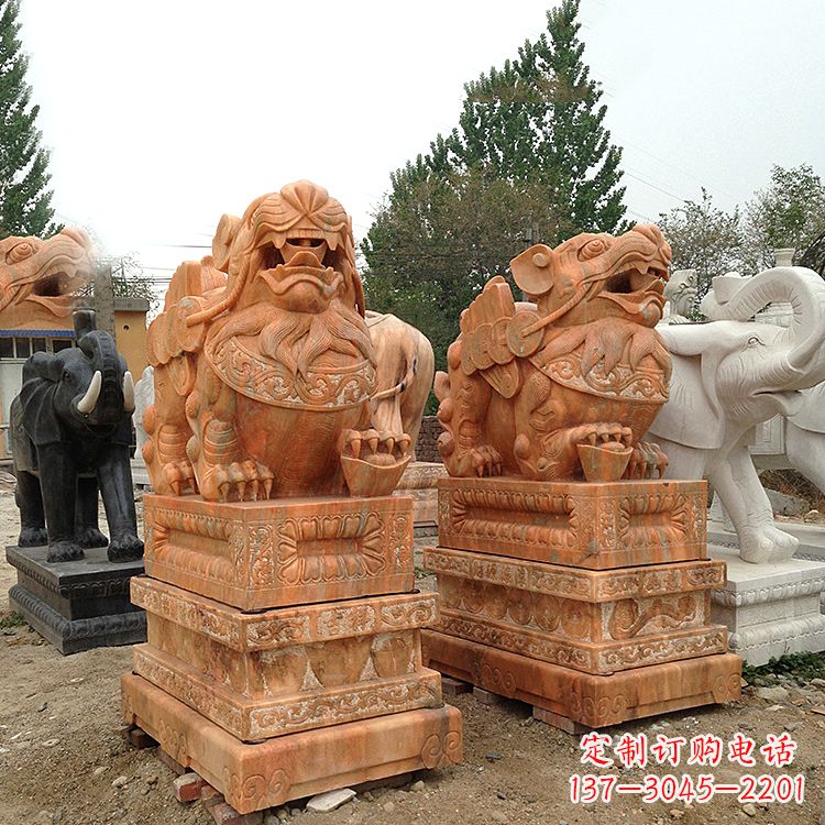 长沙豪华高饱和度貔貅雕塑
