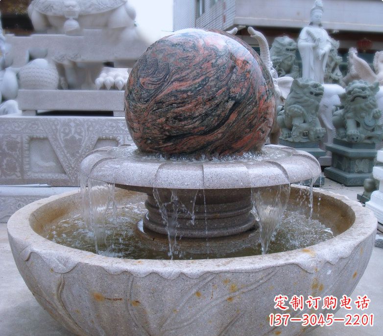 长沙时尚精致·水流喷泉雕塑