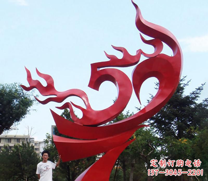 长沙梦幻飘带景观雕塑