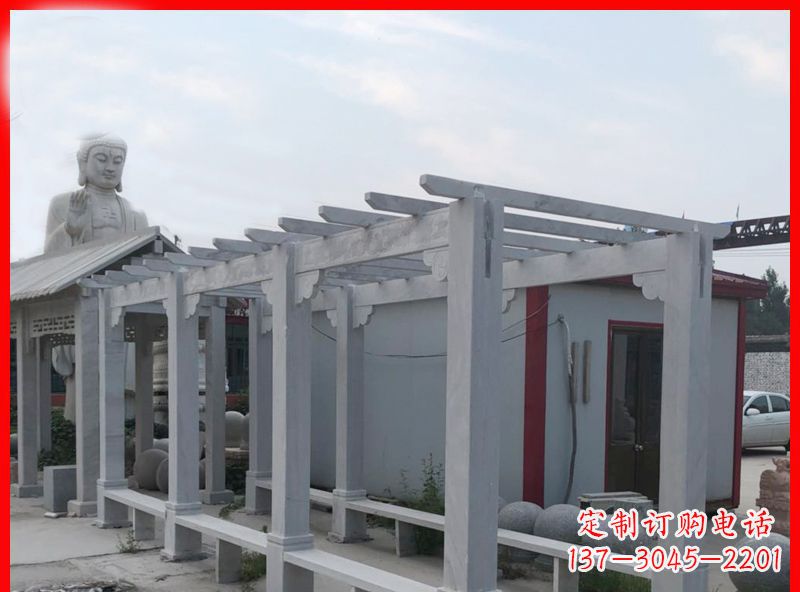 长沙 专业定制公园大理石石雕长廊