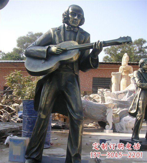 长沙高端精致吉他雕塑