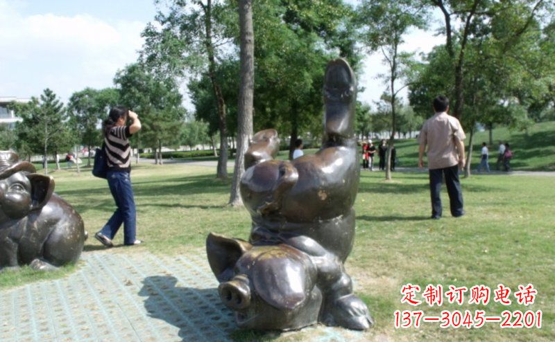 长沙产品名称中领雕塑铜质动物雕塑