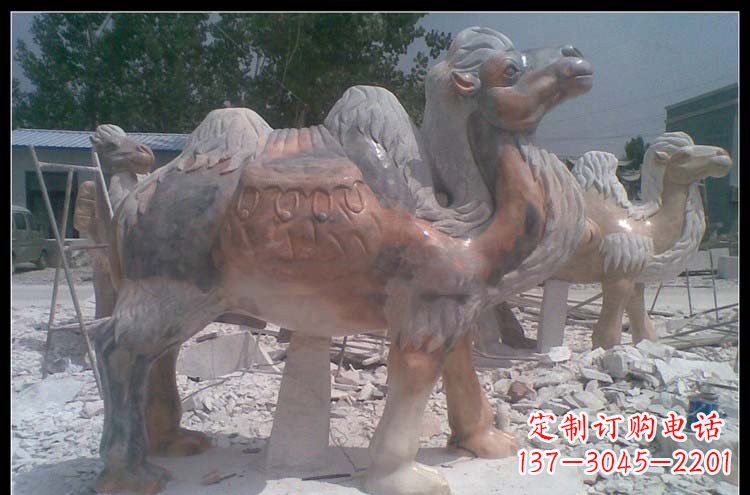 长沙公园动物骆驼石雕222