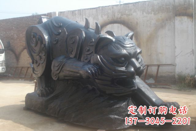 长沙中领雕塑精美铜老虎雕塑