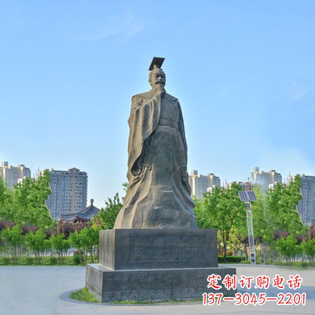 长沙荣耀隋文帝 杨坚青石雕塑
