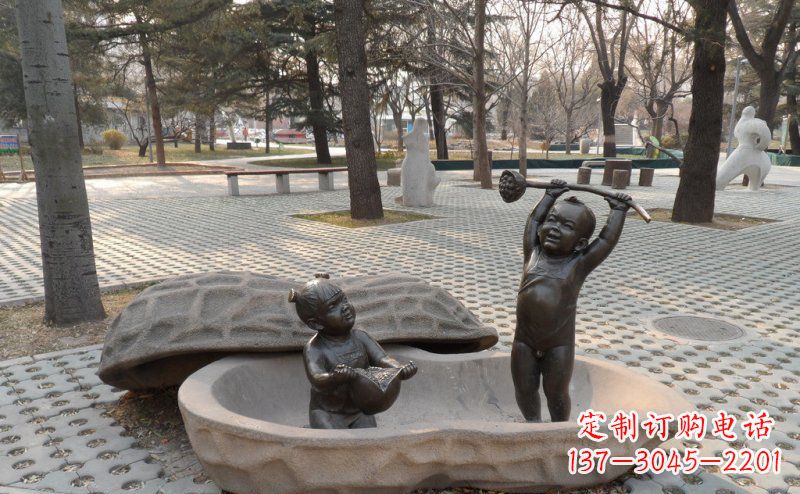 长沙花生娃娃艺术雕塑