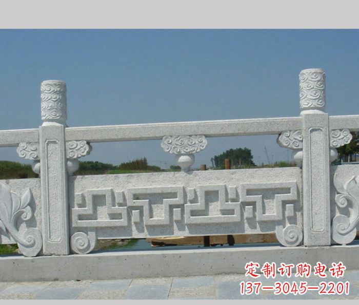 长沙公园景观大理石栏板雕塑