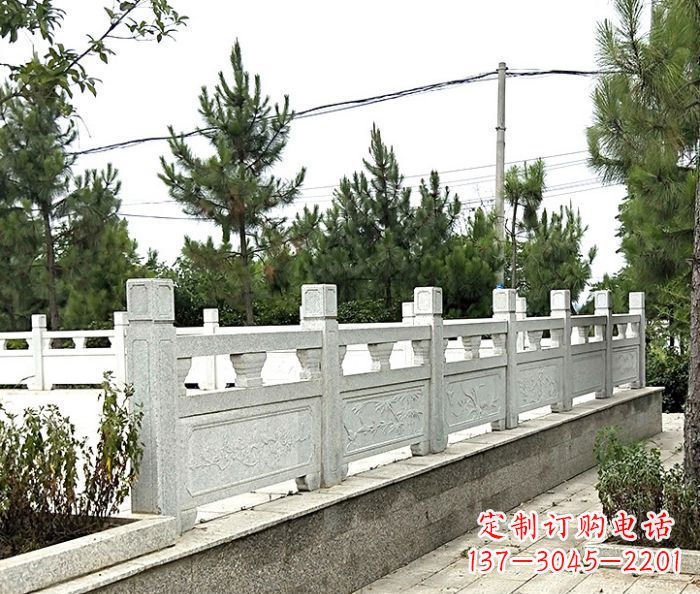 长沙大理石栏板石雕,构筑公园景观