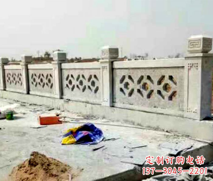 长沙公园大理石栏板石雕