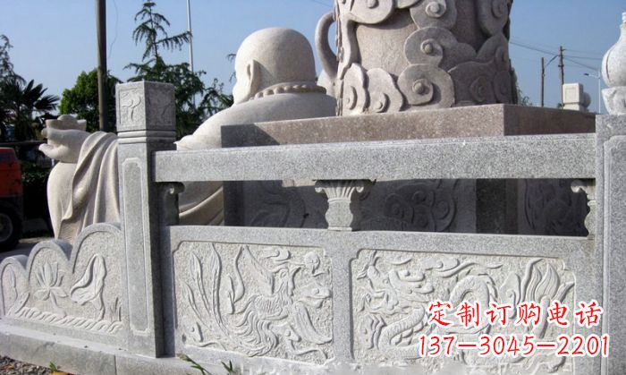 长沙公园景观大理石栏板石雕