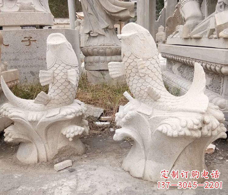 长沙鲤鱼雕塑定制