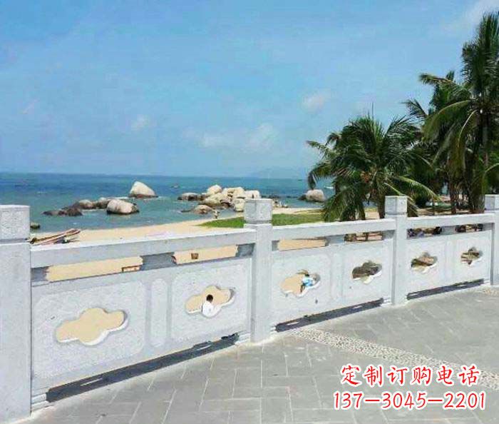 长沙公园石栏板大理石雕塑 (2)