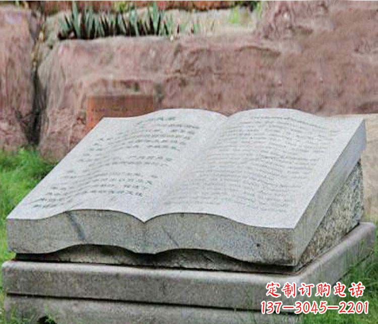 长沙公园书籍园林景观石雕