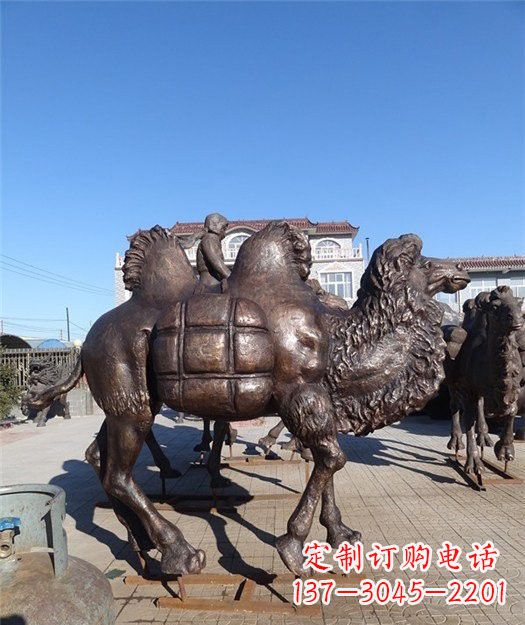 长沙高端铜骆驼雕塑定制