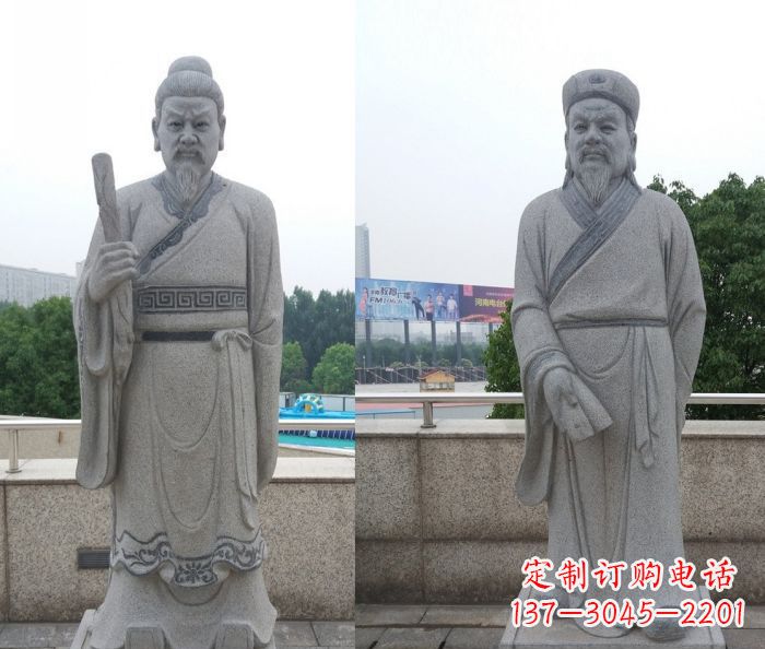 长沙追随韩非、韩愈传统，精品石雕——韩愈雕塑