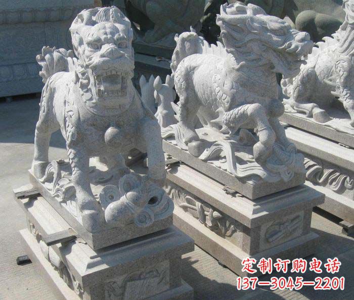 长沙优质古代神兽麒麟石雕