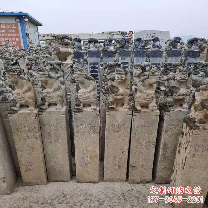 长沙古代栓马柱