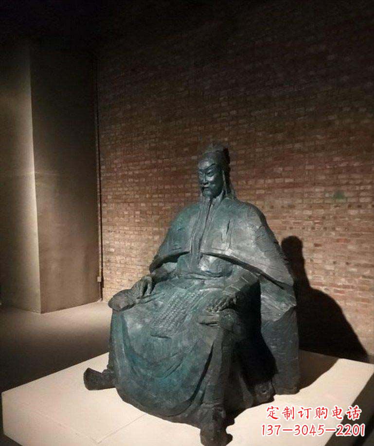 长沙关公古代名人铜雕