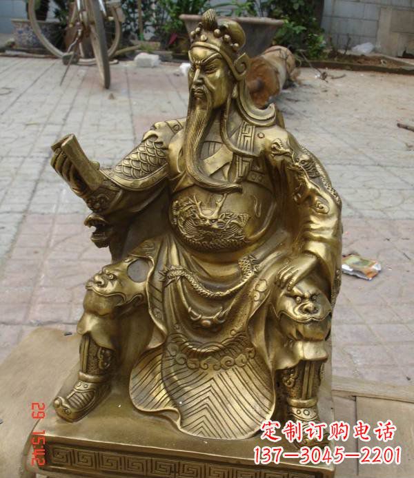 长沙专业定制关公铜雕