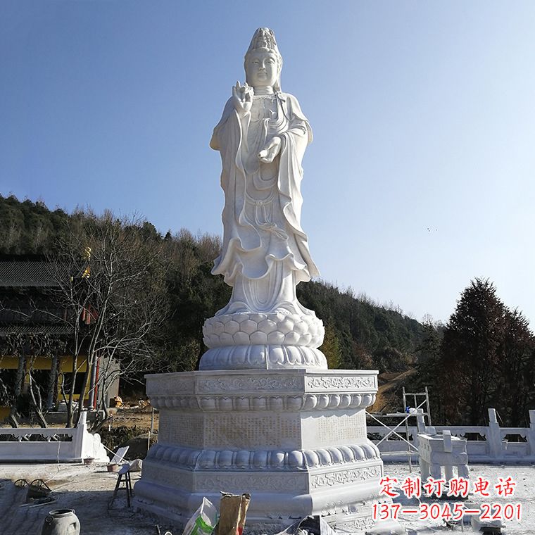 长沙观音菩萨公园佛像石雕
