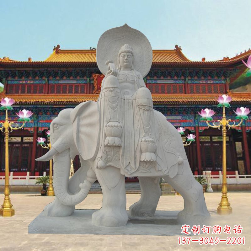 长沙雕刻无远弗届的观音菩萨石雕佛像