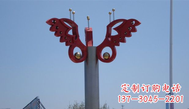 长沙欣赏精美蝴蝶雕塑，感受生活的美好