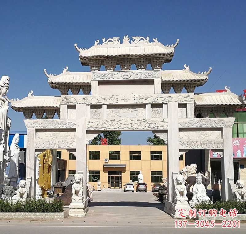 长沙广场石雕牌坊