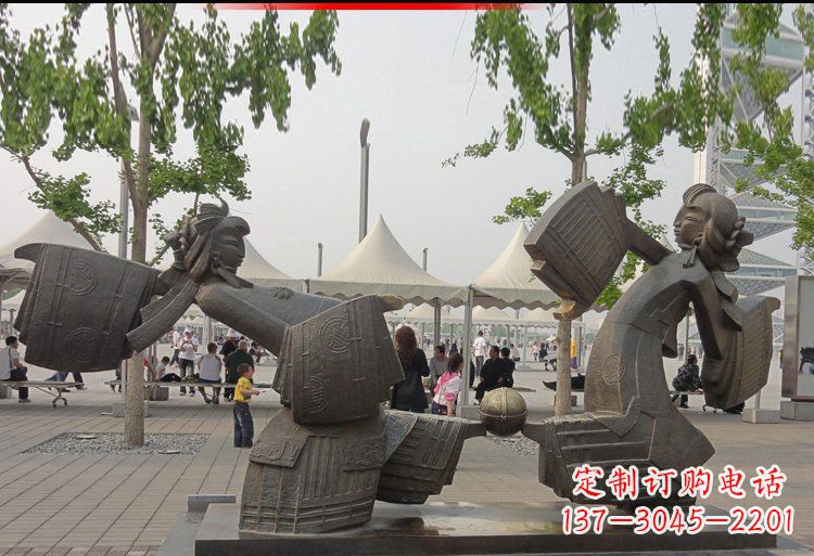 长沙广场铜雕跳舞美女人物雕塑